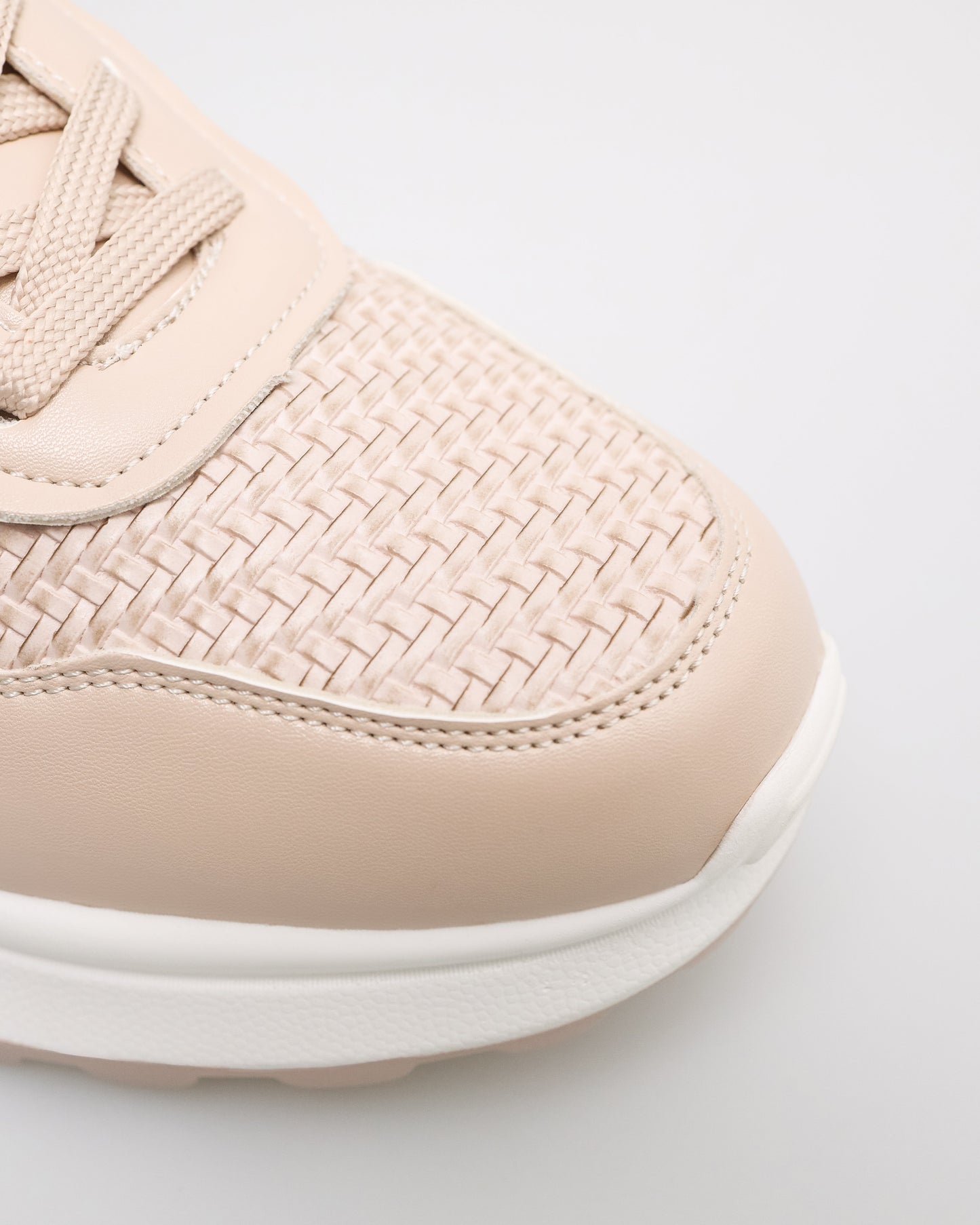 Tomaz YX208 Ladies Woven Lace up Sneakers