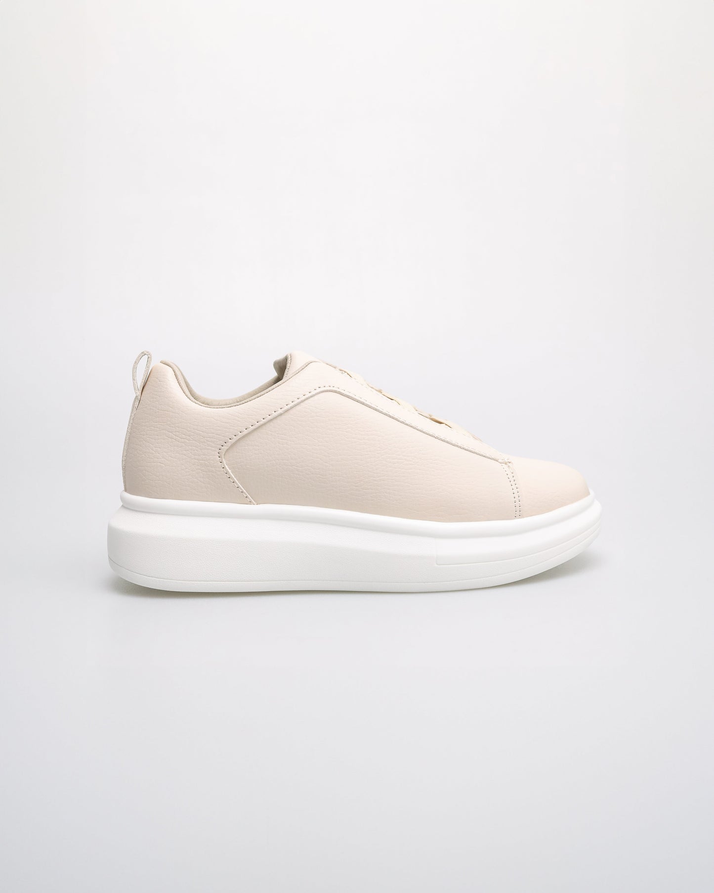 C676W Ladies Plain X-Strap Sneakers