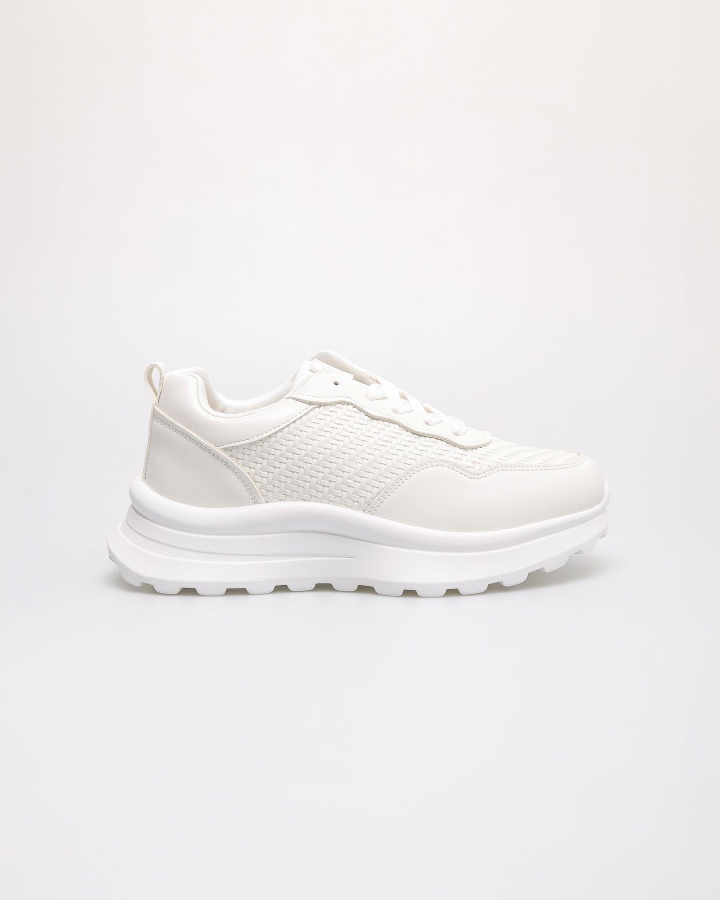 Tomaz YX208 Ladies Woven Lace up Sneakers