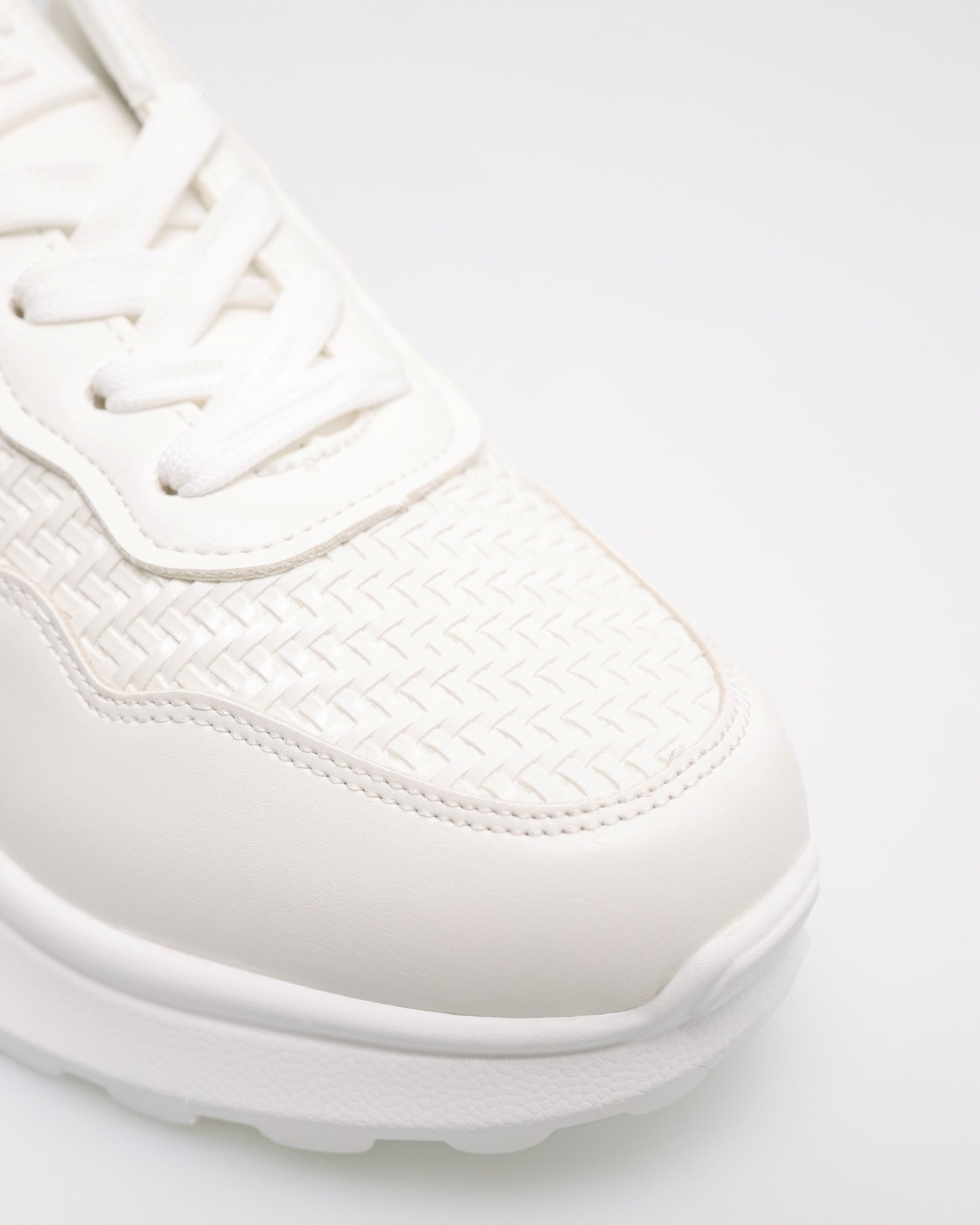 Tomaz YX208 Ladies Woven Lace up Sneakers